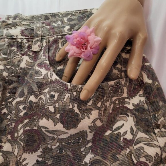 Not Guilty. Women's Multicolored Jeans, Size 9?10. Not Worn - Picture 8 of 10